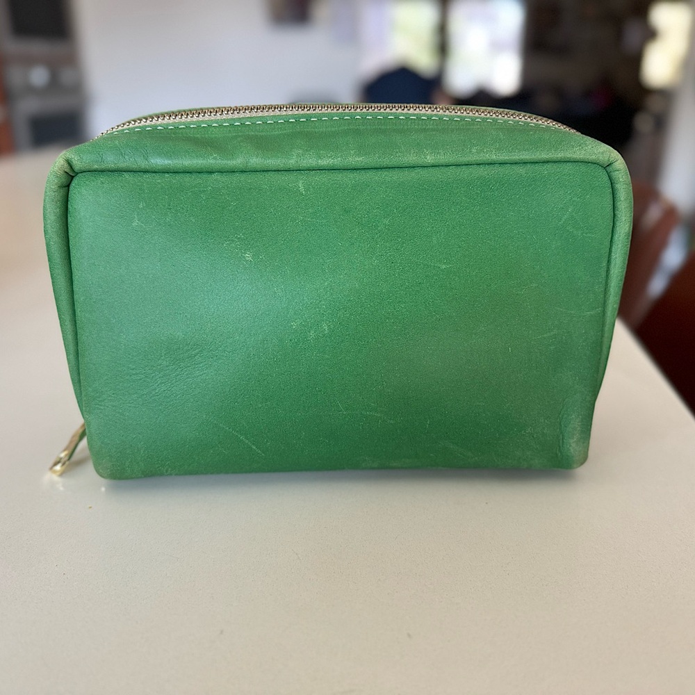Parker Clay Green Olivia Organizer Pouch